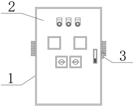 一种配置有闭锁结构的电力控制柜的制作方法