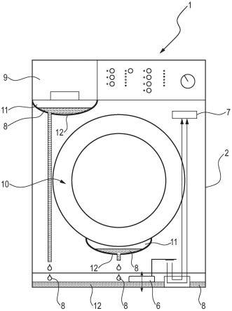 导水家用器具和用于控制导水家用器具的方法与流程