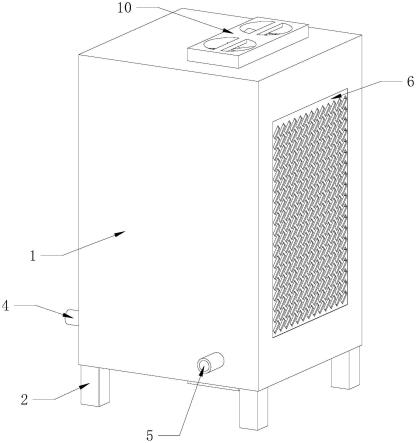 一种激光水冷机用变频控制散热系统及其水冷机的制作方法