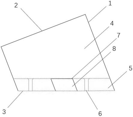 一种矫正PIN针并加固的数码显示模块塑料器件的制作方法