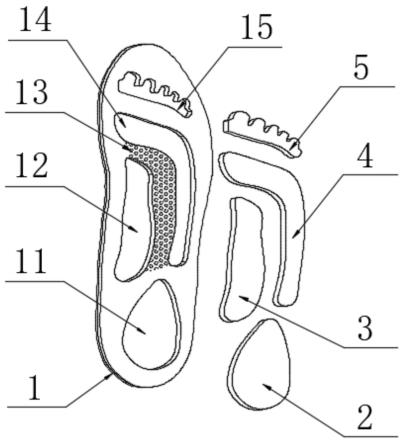 一种3D支撑缓冲跑步鞋垫的制作方法