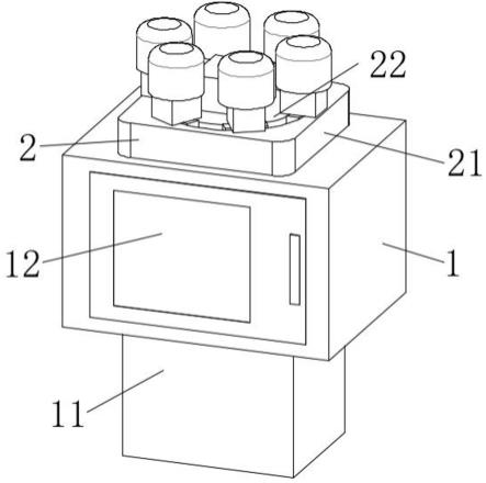 一种立式高效节能型双色注塑模具的制作方法