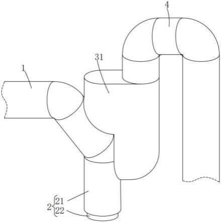 一种建筑屋顶檐口用排水管的制作方法