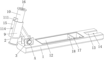 一种方便调节的电动滑板车新型车架的制作方法