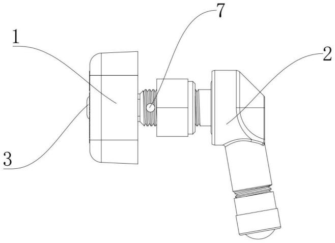 一种弯向正安装的胎压监测装置的制作方法