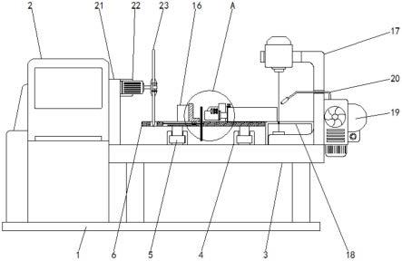 一种实木厨房家具生产加工用双端锯铣机的制作方法