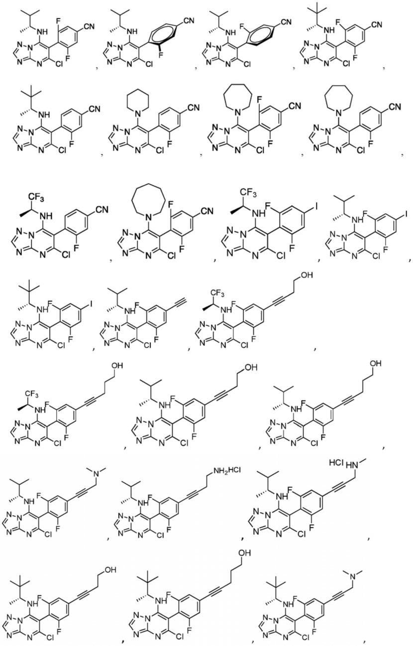 取代的{1,2,4,}三唑并{1,5-A}嘧啶化合物及其使微管稳定的应用