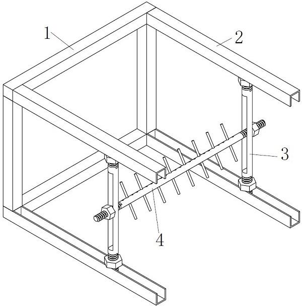 一种桥板钢筋绑扎角度控制架的制作方法
