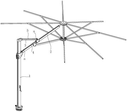 一种太阳能充电的遮阳伞的制作方法