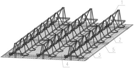 钢网模钢筋桁架楼承板的制作方法