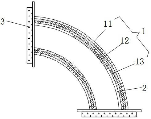 一种粉罐车卸料管道结构的制作方法