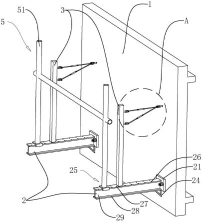 一种型钢悬挑式外脚手架的制作方法