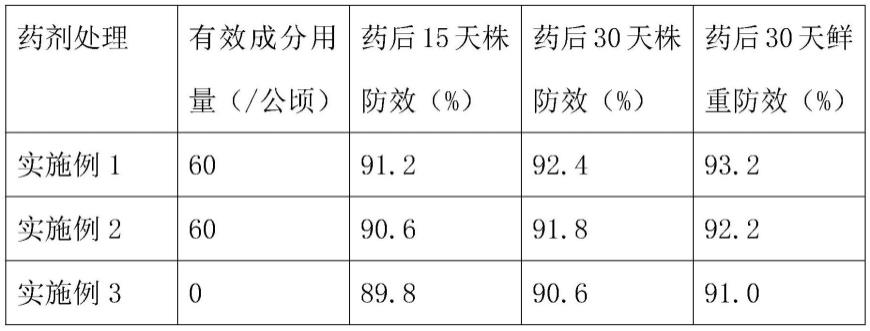 一种除草组合物及其制剂