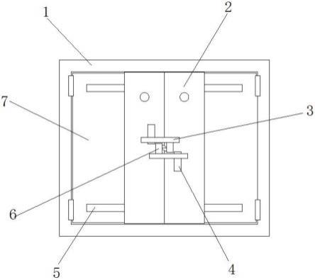 钢结构双扇防护密闭门的制作方法