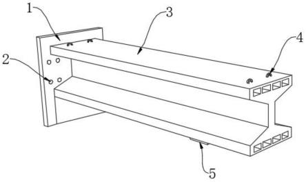 一种悬挑构件及施工方法与流程