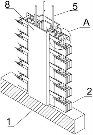 一种建筑砌筑结构的制作方法