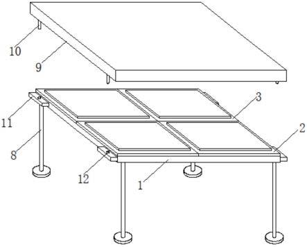 一种桌面防高温的餐桌的制作方法