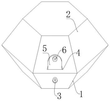 一种3D立体多边形化妆镜盒的制作方法