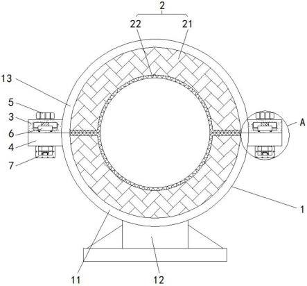 一种浇入式加强型隔热固定管托的制作方法