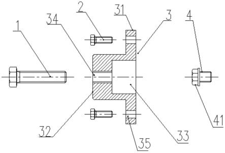 一种小型混流式转轮拆卸工具的制作方法