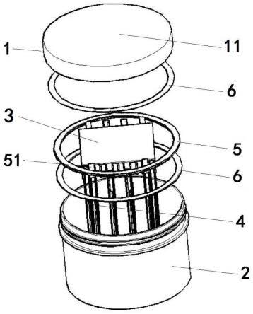 一种手机吸热散热容器的制作方法