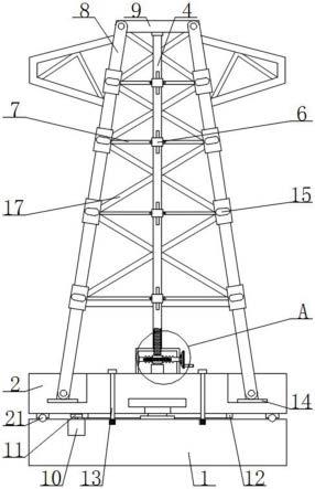 稳定型输电线路铁塔的制作方法