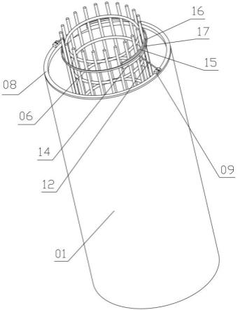 一种用于钻孔灌注桩的护筒的制作方法