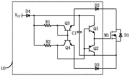 一种MOSFET驱动电路、有源整流桥及图腾柱PFC的制作方法