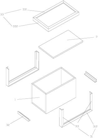 一种新型蜂窝一体箱的制作方法