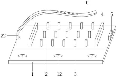 一种线束连接器用线束中部固定装置的制作方法