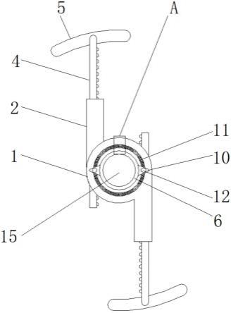 一种石墨电极取样定位装置的制作方法