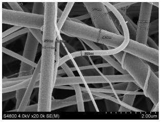 一种静电纺丝纳米纤维及其制备方法和应用与流程