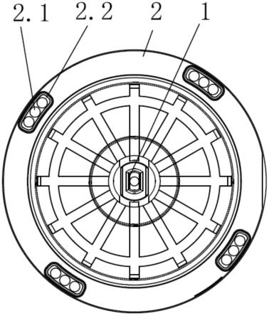 一种转动稳定的计时器旋钮结构的制作方法