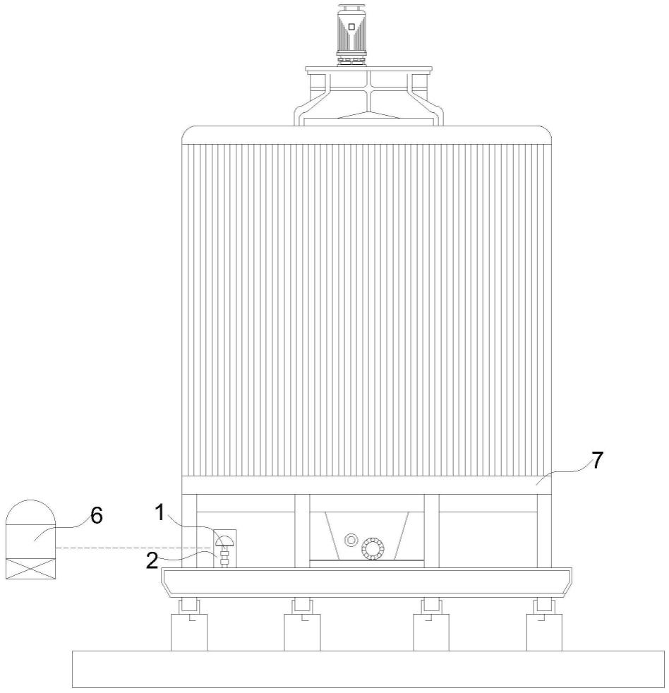一种用于冷却塔底部的液位报警装置的制作方法