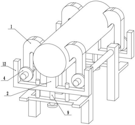 一种水利工程用水利管道支撑装置的制作方法