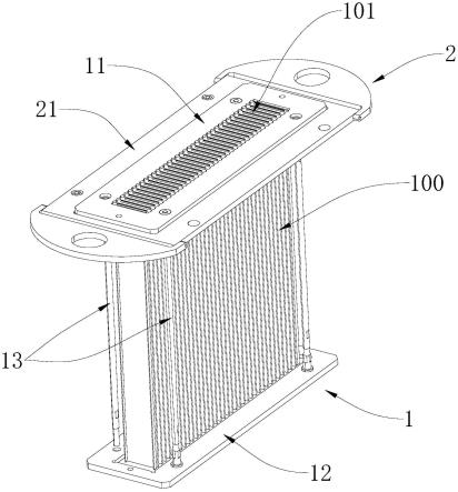 一种排管件的夹具、上料装置及焊接设备的制作方法