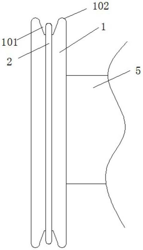 一种辅助纱线筒导线的阻力器装置的制作方法