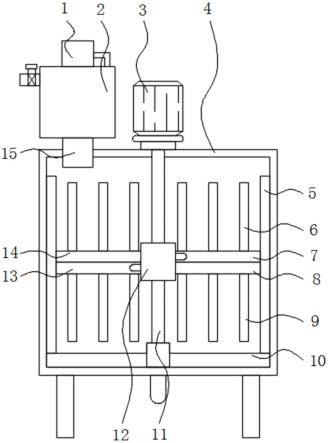 一种液体流速可控的涂料稀释釜的制作方法