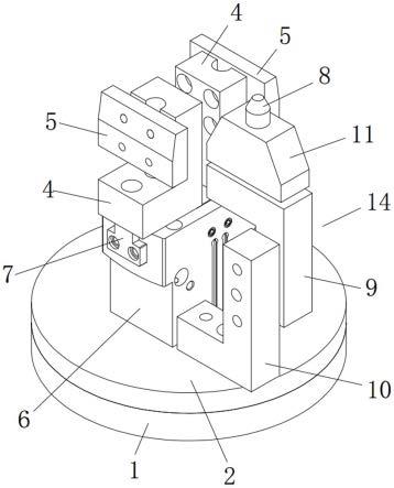 一种锁具壳体夹持装置的制作方法