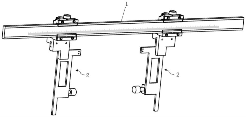 一种高锰钢辙叉精确划线装置的制作方法
