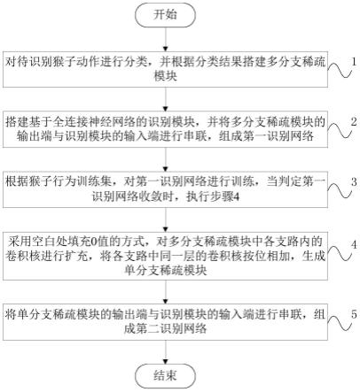 一种基于3D卷积参数重构的快速猴子行为识别方法与流程