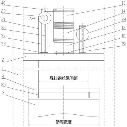 加装电梯强制驱动绕绳机构的制作方法