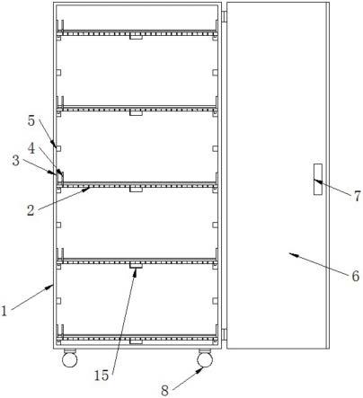 一种兼具仓储功能的目视化卷烟库存快速盘点装置工具的制作方法