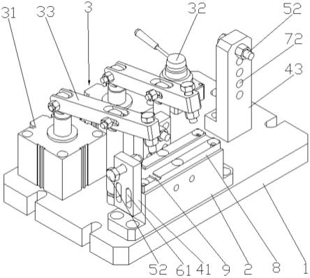 一种转向节臂铣基面夹具的制作方法