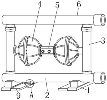 一种双吸式单隔膜往复泵的制作方法