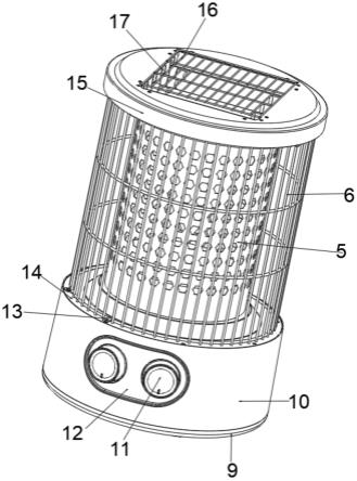 全方位取暖器的制作方法