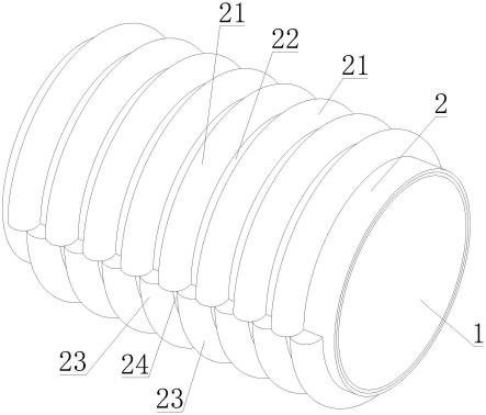 双壁波纹管构造图图片