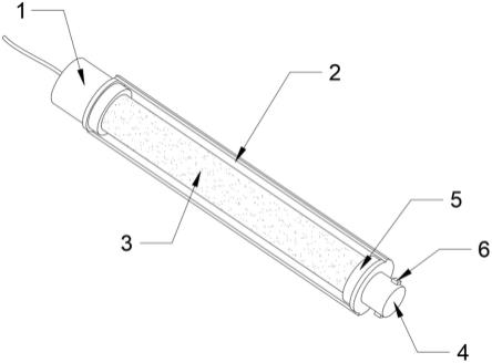 一种贡丸式汞齐紫外线杀菌灯的制作方法