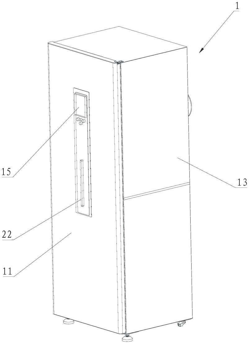 一种空气质量指示组件及新风机的制作方法