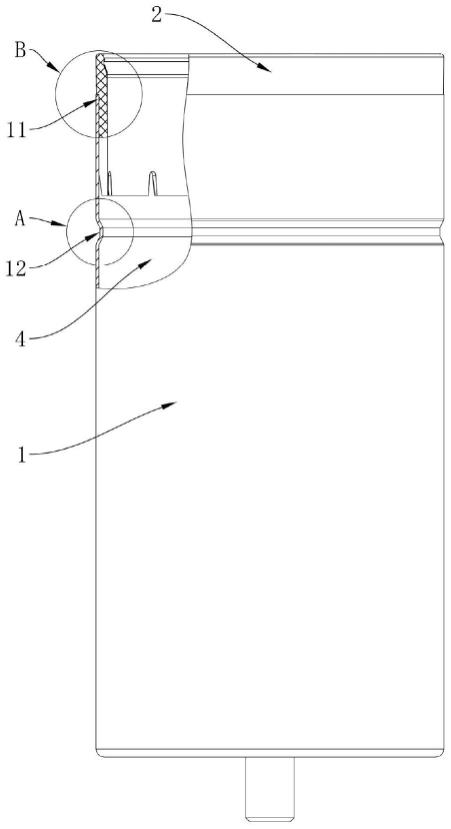 一种防脱壳的电容器外壳及具有其的电容器的制作方法